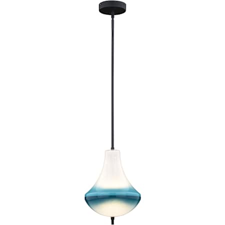 Vaxcel Lighting Somerset Single Light 10" Wide LED Pendant Oil Rubbed Bronze