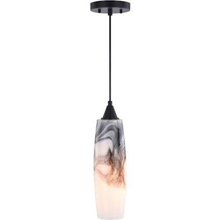 Vaxcel Lighting Milano Single Light 4" Wide Pendant Oil Rubbed Bronze