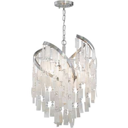 Vaxcel Lighting Isabel 4 Light 16" Wide Pendant Satin Nickel