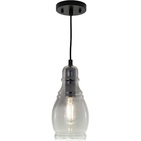 Vaxcel Lighting Millie 6" Wide Mini Pendant Matte Black