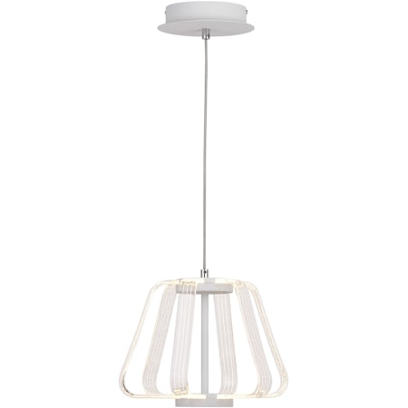 Vaxcel Lighting Ridgeway 12" Wide LED Pendant White