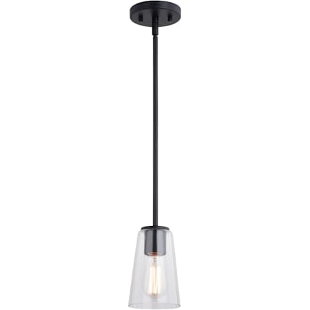 Vaxcel Lighting Beverly 5" Wide Mini Pendant Matte Black