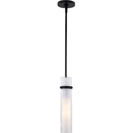 Vaxcel Lighting 5" Wide Suspension Mini Pendant Matte Black
