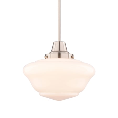 Vaxcel Lighting Eastgate 12" Wide LED Pendant Satin Nickel