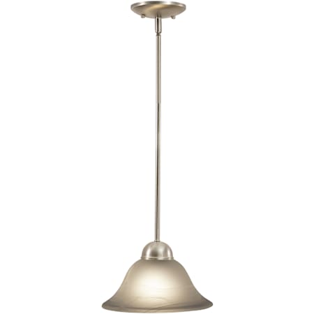 Vaxcel Lighting Da Vinci 1 Light Mini Pendant Brushed Nickel