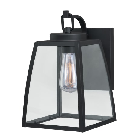 Vaxcel Lighting Granville 1 Light Outdoor Wall Sconce with Clear Glass Shade Oil Burnished Bronze