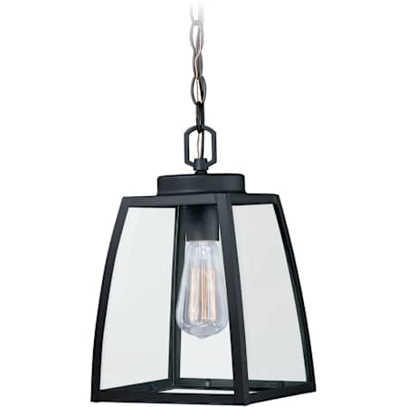 Vaxcel Lighting Granville 1 Light Mini Pendant with Clear Glass Shade Oil Burnished Bronze
