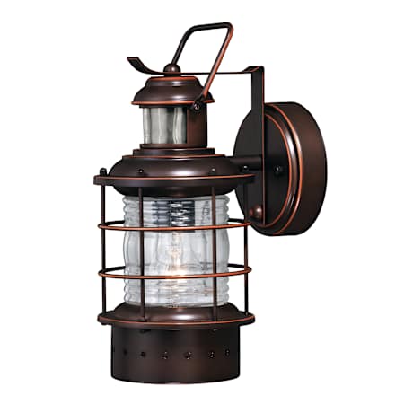 Vaxcel Lighting Hyannis Single Light 12-1/4" High Outdoor Wall Sconce Burnished Bronze