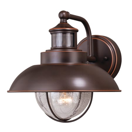 Vaxcel Lighting Harwich Single Light 10" High Outdoor Wall Sconce Oil Burnished Bronze
