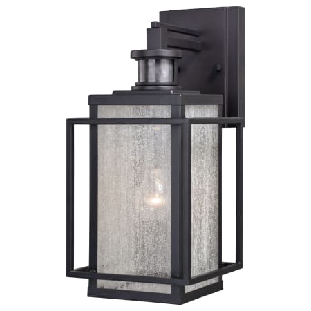 Vaxcel Lighting Hyde Park Single Light 16" Tall Outdoor Wall Sconce with Glass Panel Shades Espresso Bronze