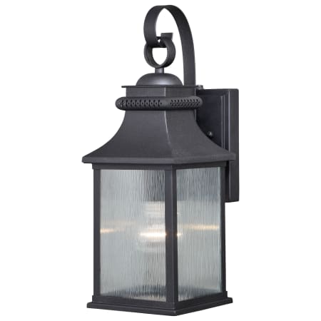 Vaxcel Lighting Cambridge Single Light 16" Tall Outdoor Wall Sconce with Glass Panel Shades Oil Rubbed Bronze