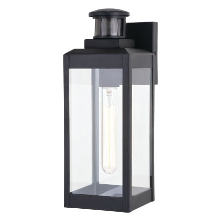 Vaxcel Lighting Kinzie 14" Tall Outdoor Wall Sconce Textured Black