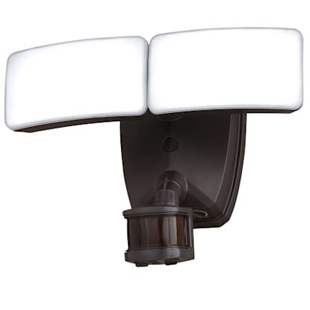 Vaxcel Lighting Zeta 2 Light 12" Wide LED Outdoor Flood Light Bronze