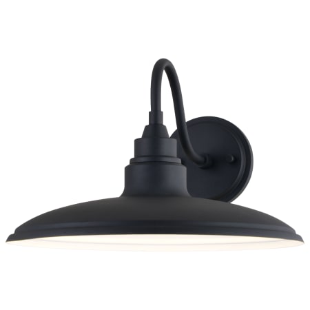 Vaxcel Lighting Tucson 9" Tall LED Wall Sconce Textured Black / White