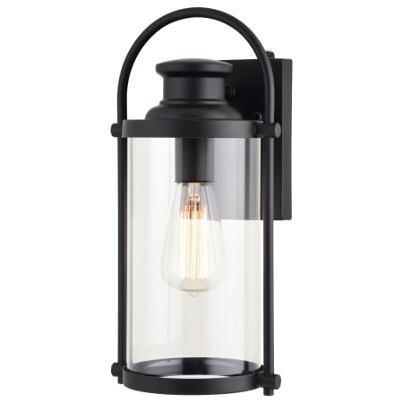 Vaxcel Lighting Winfield 15" Tall Wall Sconce Matte Black