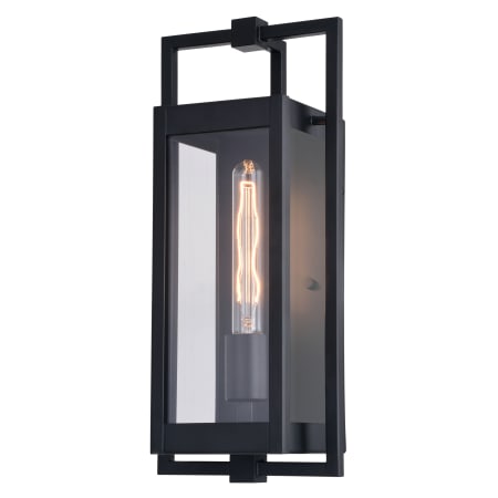 Vaxcel Lighting Sheridan 16" Tall Wall Sconce Matte Black