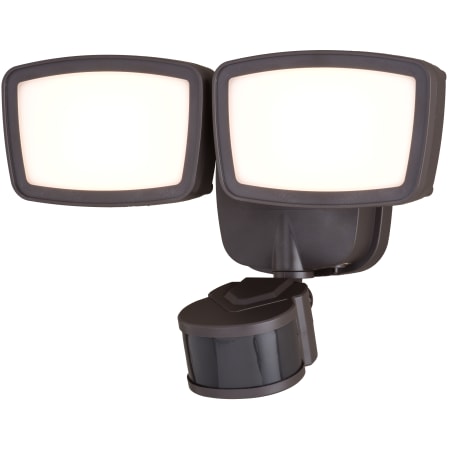 Vaxcel Lighting Outdoor Security 2 Light 11" Wide Adjustable LED Outdoor Flood Light with Motion Sensor - 240 Degree Beam Spread Bronze