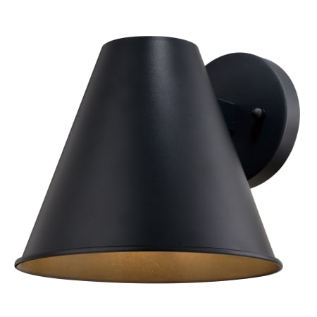 Vaxcel Lighting 8" Tall Outdoor Wall Sconce Textured Black