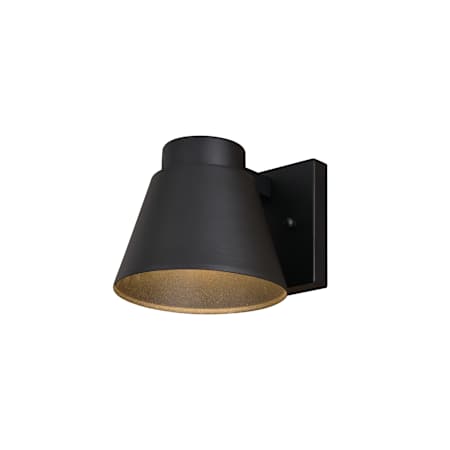 Vaxcel Lighting Evans 6" Tall LED Outdoor Wall Sconce Textured Black