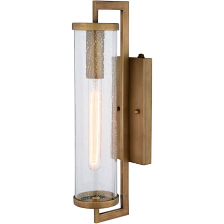 Vaxcel Lighting Morgan Park 20" Tall Outdoor Wall Sconce Warm Brass