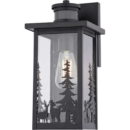Vaxcel Lighting Acadia 12" Tall LED Outdoor Wall Sconce Matte Black