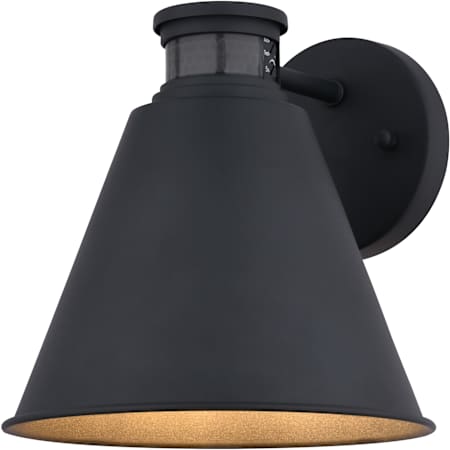 Vaxcel Lighting Smith 9" Tall LED Outdoor Wall Sconce with Dual Level Motion Detection Textured Black