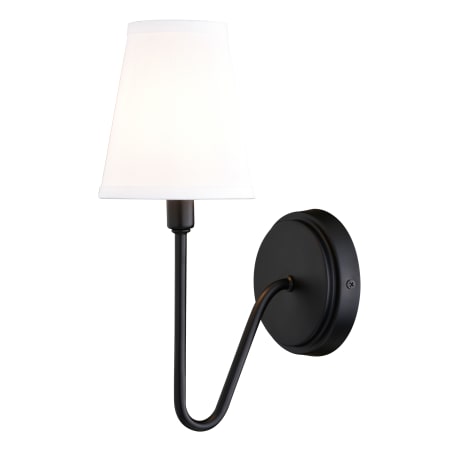 Vaxcel Lighting 14" Tall Wall Sconce Matte Black