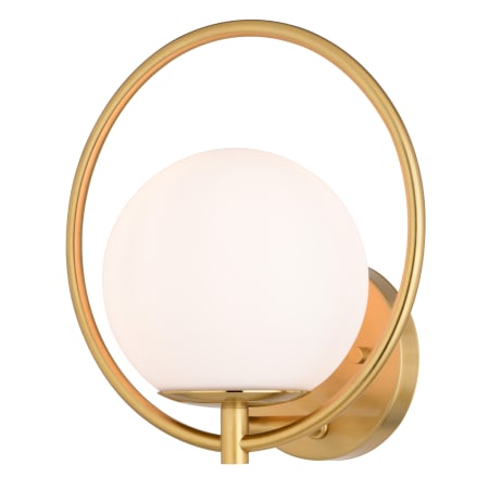 Vaxcel Lighting 10" Tall Wall Sconce Natural Brass