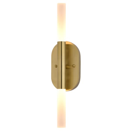 Vaxcel Lighting 5" Wide LED Vanity Light Satin Brass