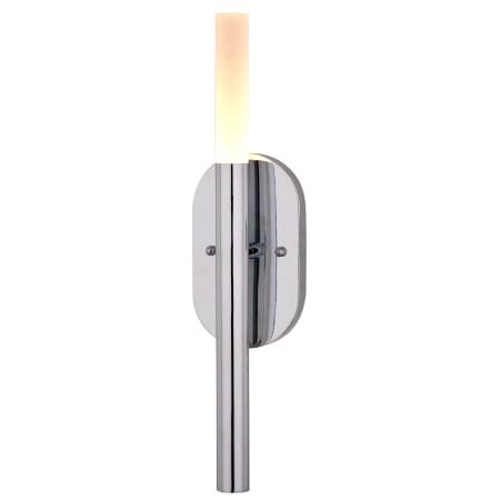 Vaxcel Lighting 18" Tall LED Wall Sconce Chrome
