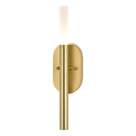 Vaxcel Lighting 18" Tall LED Wall Sconce Satin Brass