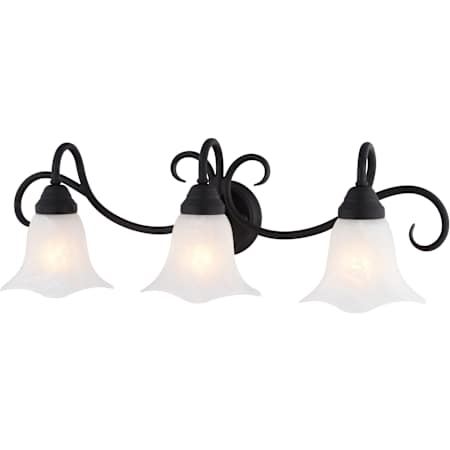 Vaxcel Lighting Bella 3 Light 28" Wide LED Vanity Light Matte Black