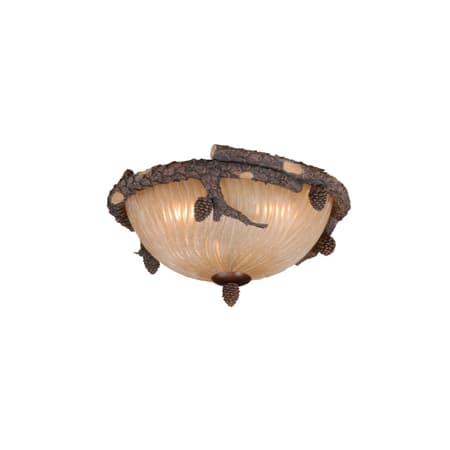 Vaxcel Lighting 13.75" Ceiling Fan Light Kit Weathered Patina