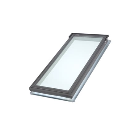 Velux 30-9/16" x 46-1/4" Fixed Deck Mounted No Leak Skylight from the FS Series Aluminum Frame