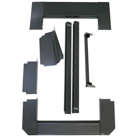 Velux EDL CK06 Shingle, Shake, Slate Roof Flashing Kit for Velux Roof Window Size CK06 Gray