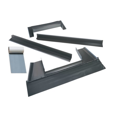 Velux Size A06 Metal Roof Flashing Kit with Adhesive Underlayment for Deck Mount Skylight N/A