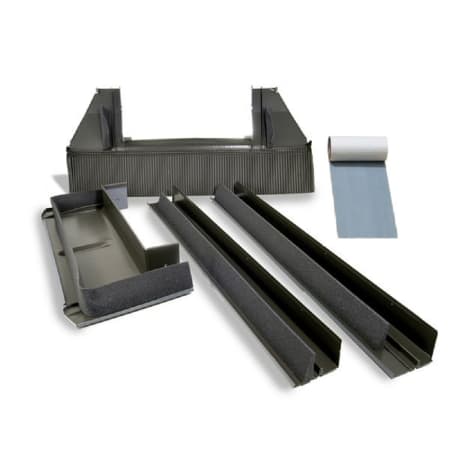 Velux Size C06 High-Profile Tile Roof Flashing Kit with Adhesive Underlayment for Deck Mount Skylight N/A