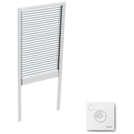 Velux FSCD Room Darkening Shade with Remote Control Operation for Velux Skylight Models - FS C08 White