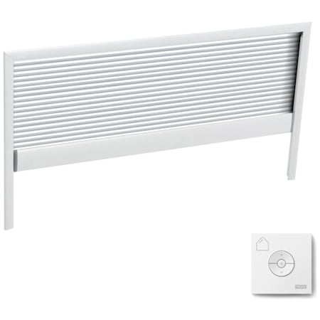 Velux FSCD Room Darkening Shade with Remote Control Operation for Velux Skylight Models - FS S01 White