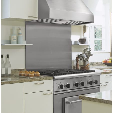 Vent-A-Hood 60" Wall Mounted Range Hood with Single or Dual Blower Options and LED Lighting from the M Collection Stainless Steel