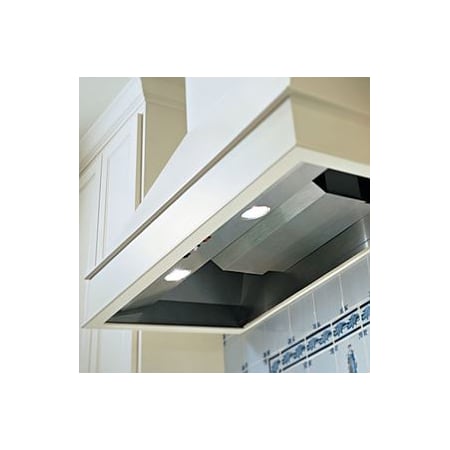Vent-A-Hood 900 CFM 46-3/8 Inch Wide Stainless Steel Wall Mounted Liner Insert with Dual Blowers and LED Lights Stainless Steel