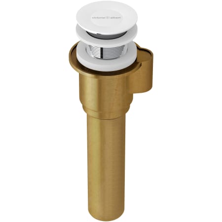 Victoria and Albert IntelliDrain 1-1/2" Tub Drain Kit White