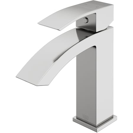 Vigo Satro 1.2 GPM 7" Single Handle Single Hole Bathroom Faucet Brushed Nickel
