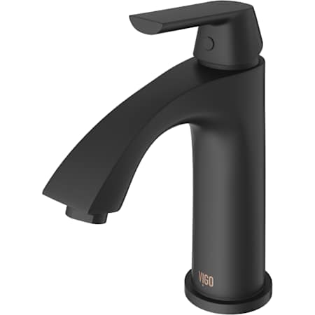 Vigo Penela 1.2 GPM 8" Single Handle Single Hole Bathroom Faucet Matte Black