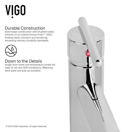 Vigo-VG01038K1-Durable Construction