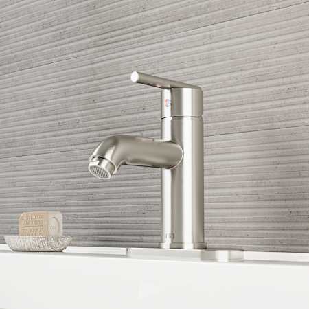 Vigo-VG01038K1-Installed with Escutcheon BN