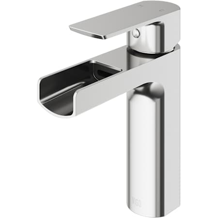 Vigo Ileana 1.2 GPM 7" Single Handle Single Hole Bathroom Faucet Brushed Nickel