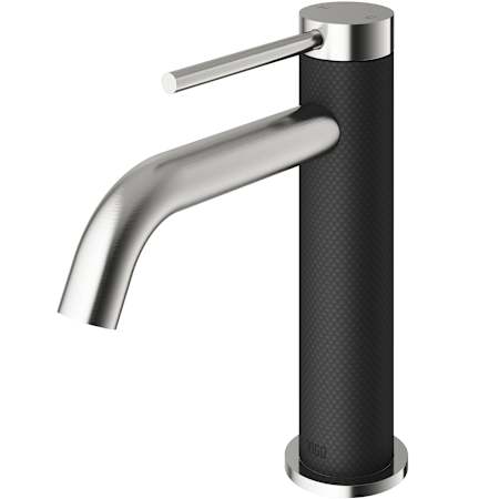 Vigo Madison 1.2 GPM 8" H Single Handle Single Hole Bathroom Faucet Brushed Nickel