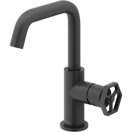 Vigo Ruxton 1.2 GPM 9" Single Handle Single Hole Bathroom Faucet Matte Black