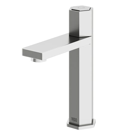 Vigo Nova 1.2 GPM 8" H Single Handle Single Hole Bathroom Faucet Brushed Nickel